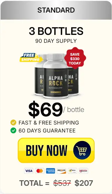 Buy AlphaRock 3 Bottle